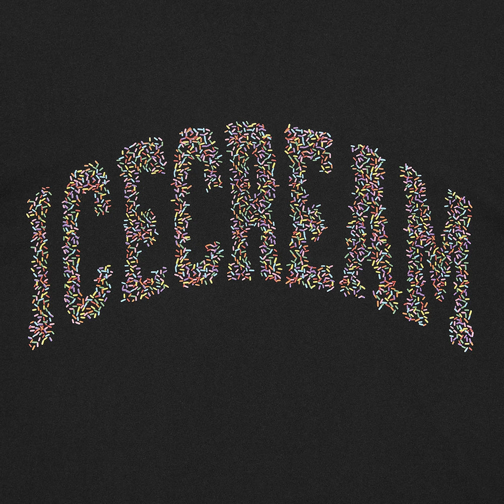 ICECREAM Sprinkles T-Shirt - Black