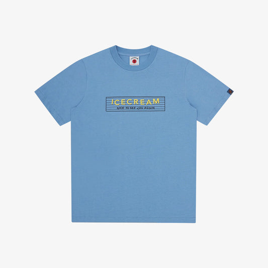 ICECREAM Nice To See You T-Shirt - Light Blue