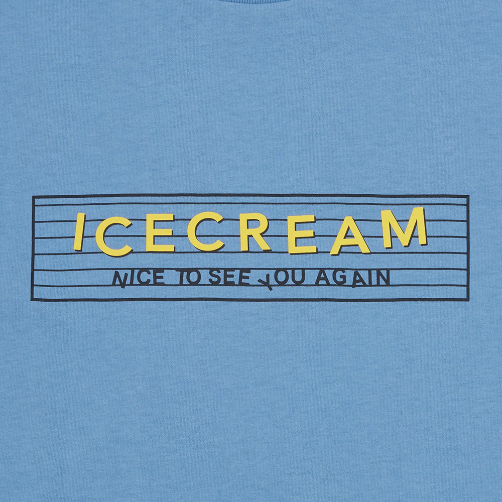 ICECREAM Nice To See You T-Shirt - Light Blue