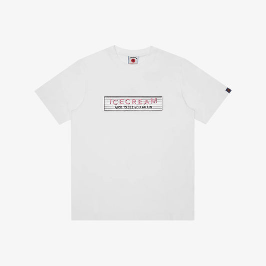 ICECREAM Nice To See You T-Shirt - White