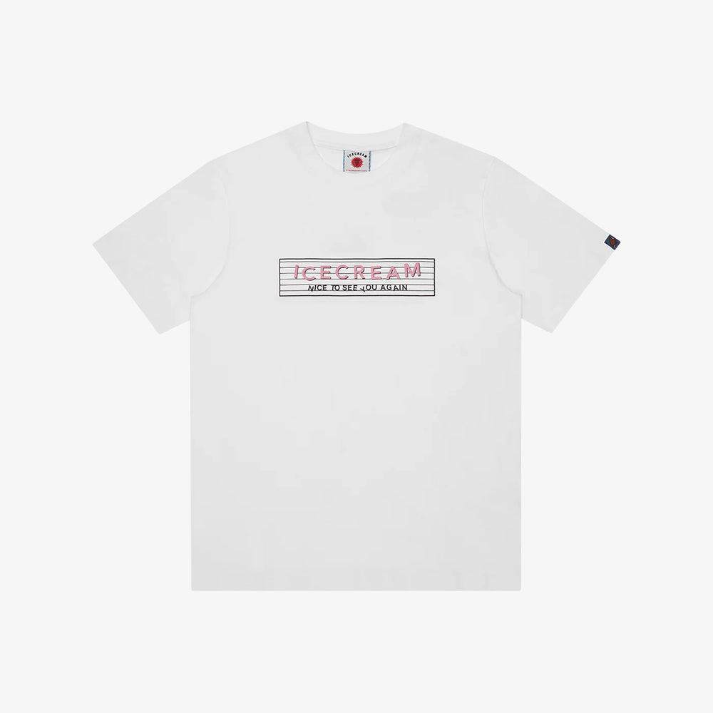 ICECREAM Nice To See You T-Shirt - White