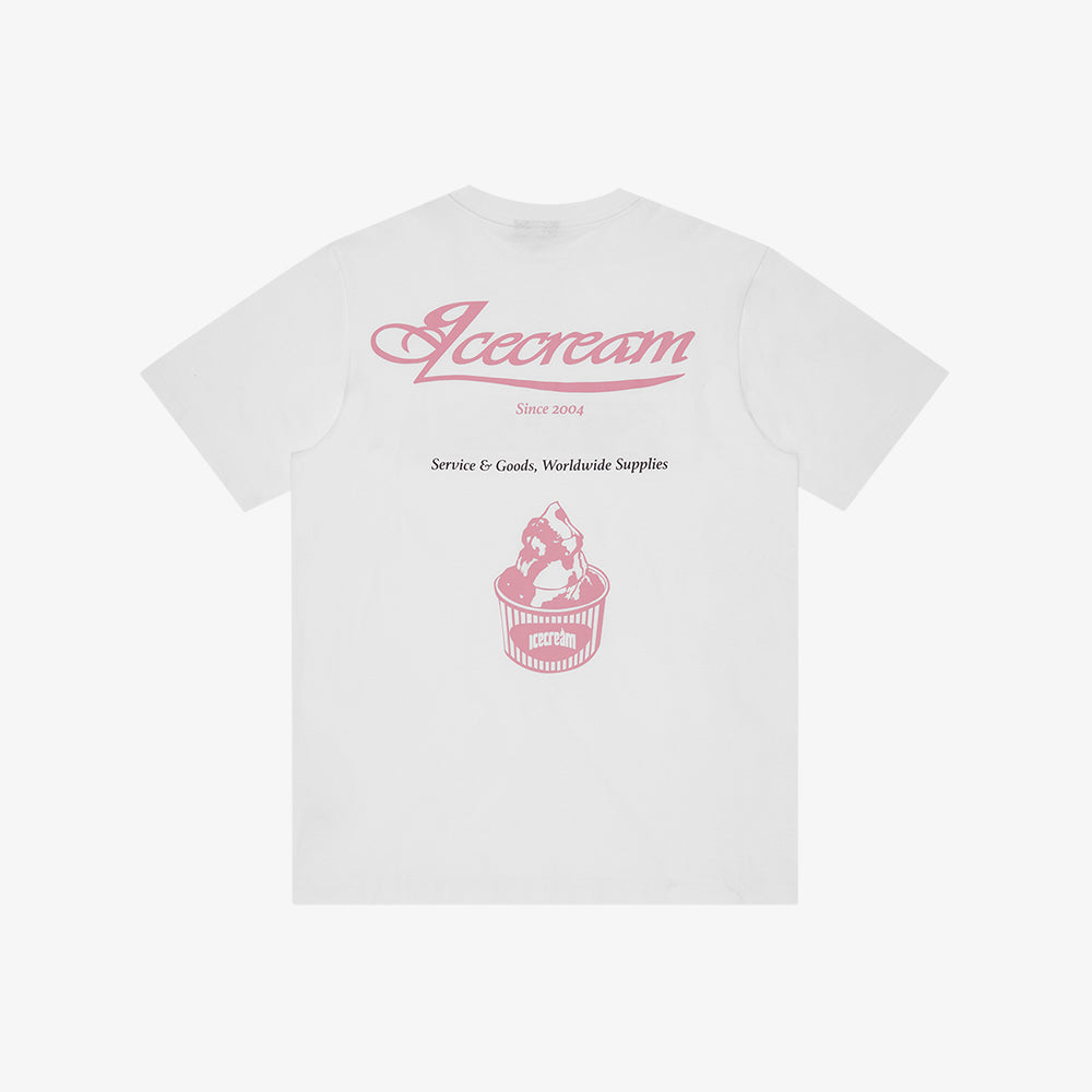 ICECREAM Nice To See You T-Shirt - White