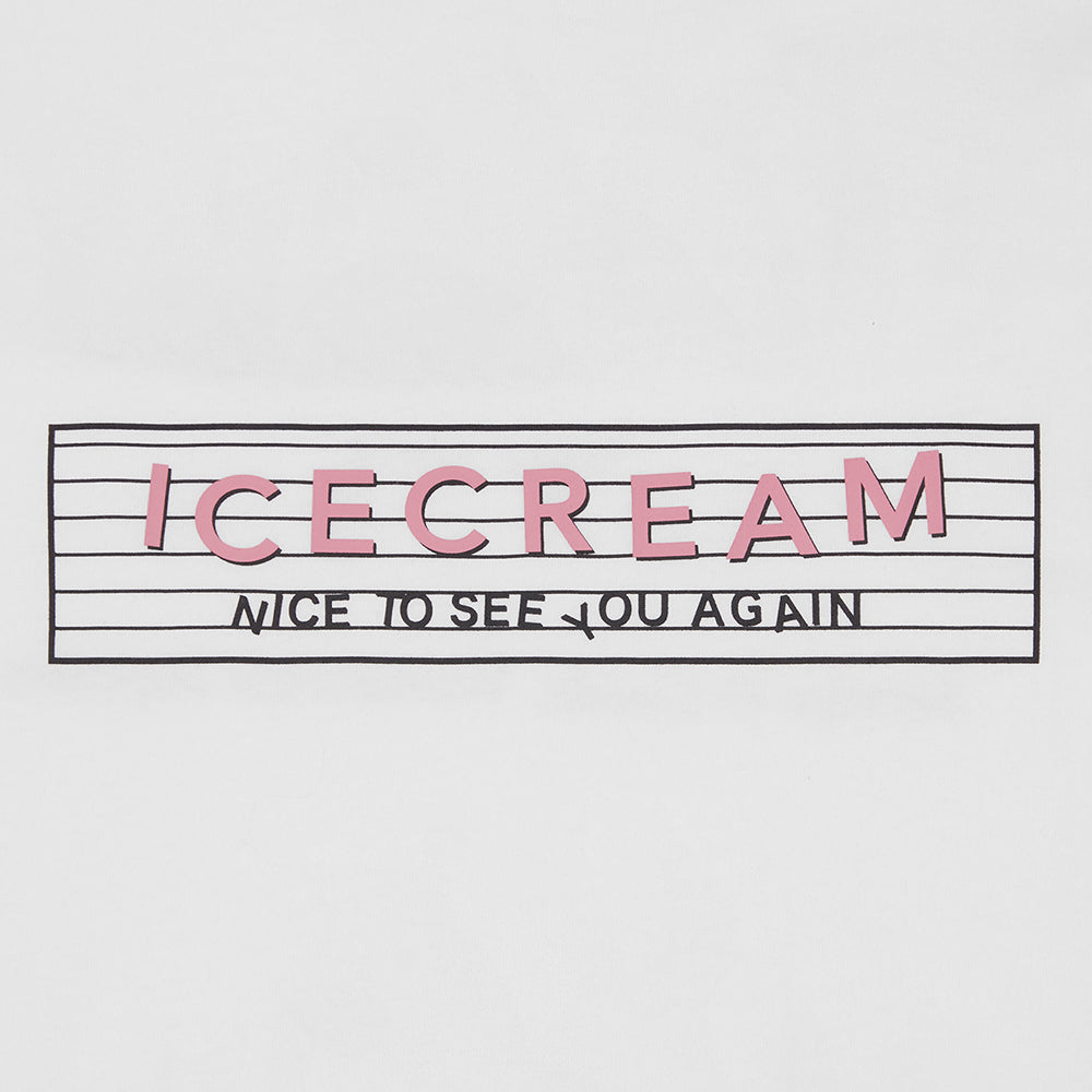 ICECREAM Nice To See You T-Shirt - White