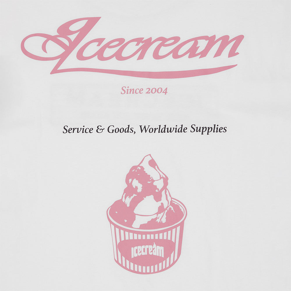 ICECREAM Nice To See You T-Shirt - White