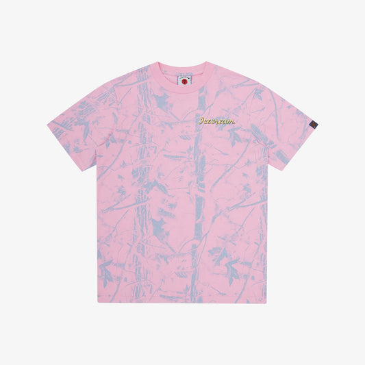ICECREAM Tree Camo T-Shirt - Pink