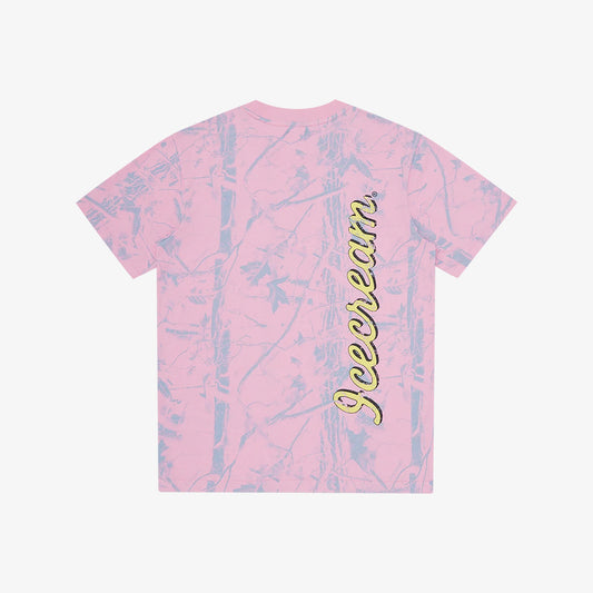 ICECREAM Tree Camo T-Shirt - Pink
