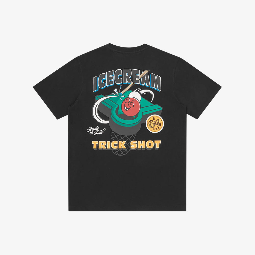 ICECREAM Trick Shot T-Shirt - Black