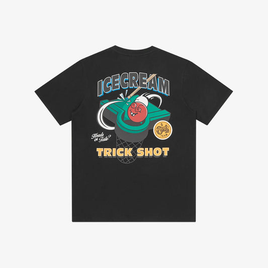 ICECREAM Trick Shot T-Shirt - Black