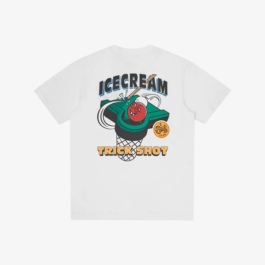ICECREAM Trick Shot T-Shirt - White