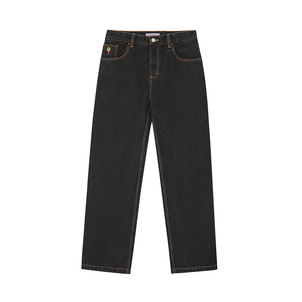 ICECREAM Double Scoop Apple Denim Pant - Black