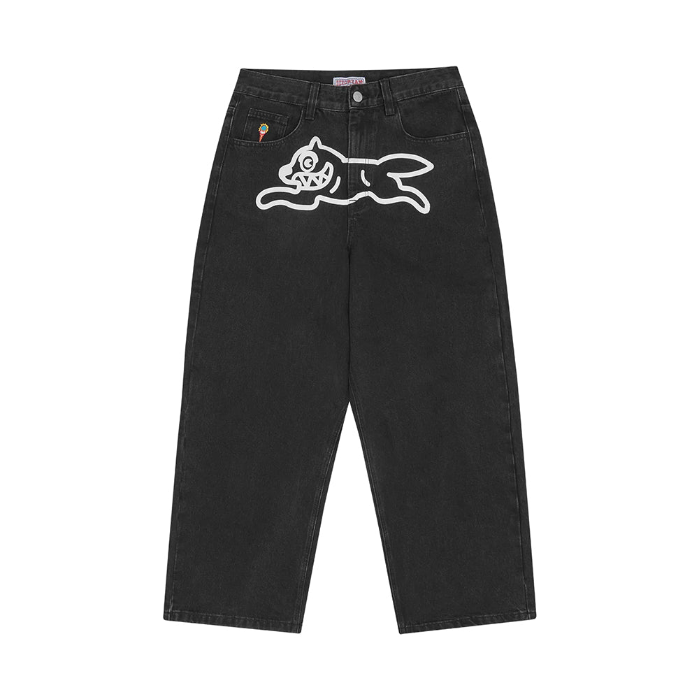 ICECREAM Running Dog Triple Scoop Denim - Black