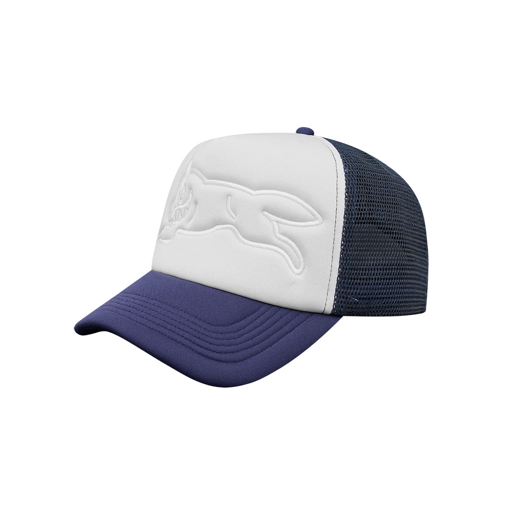 ICECREAM Running Dog Embossed Cap - Navy White