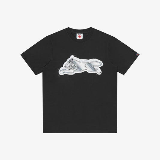 ICECREAM Iced Out Running Dog T-Shirt - Black