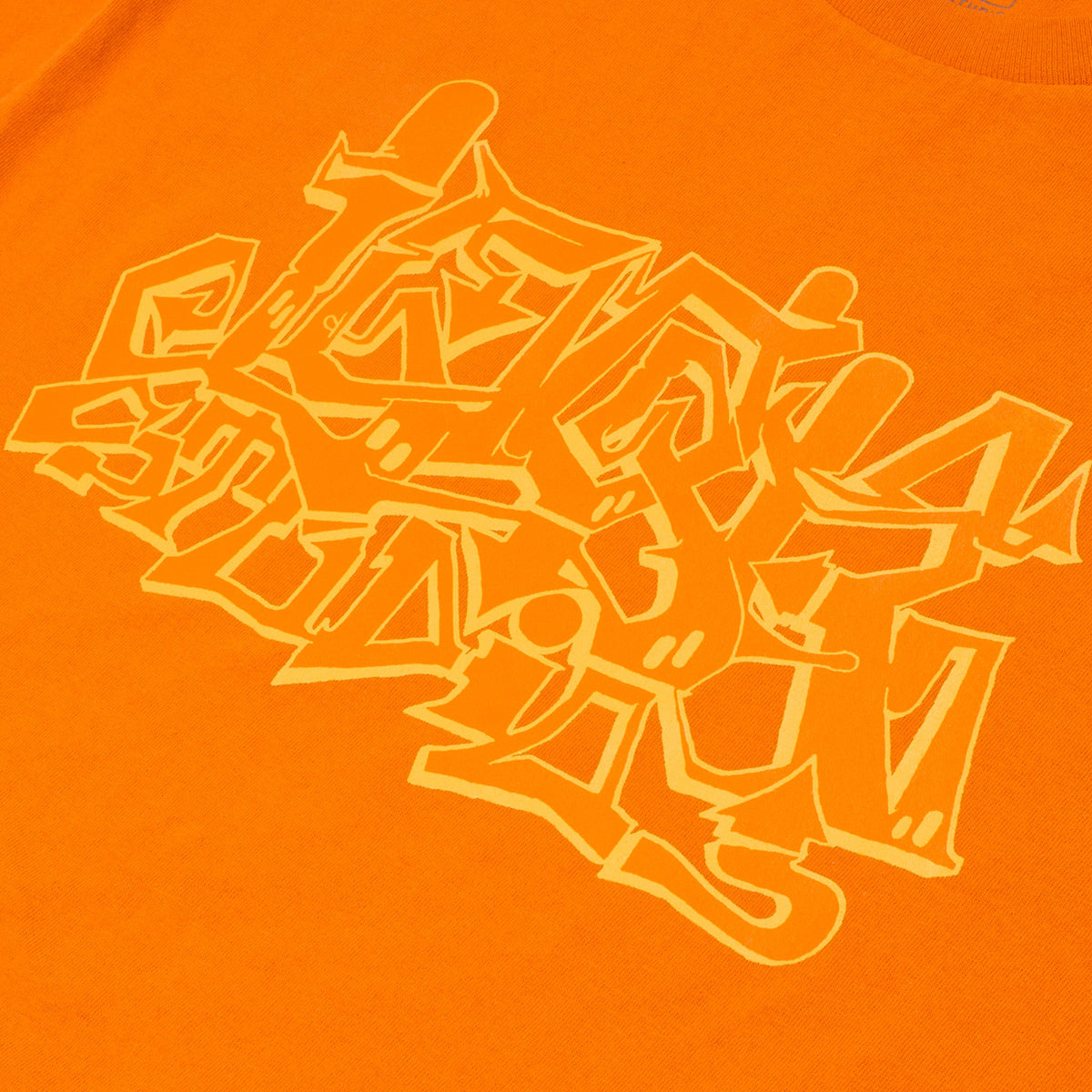LQQK Studio Wildstyle LS T-Shirt - Orange