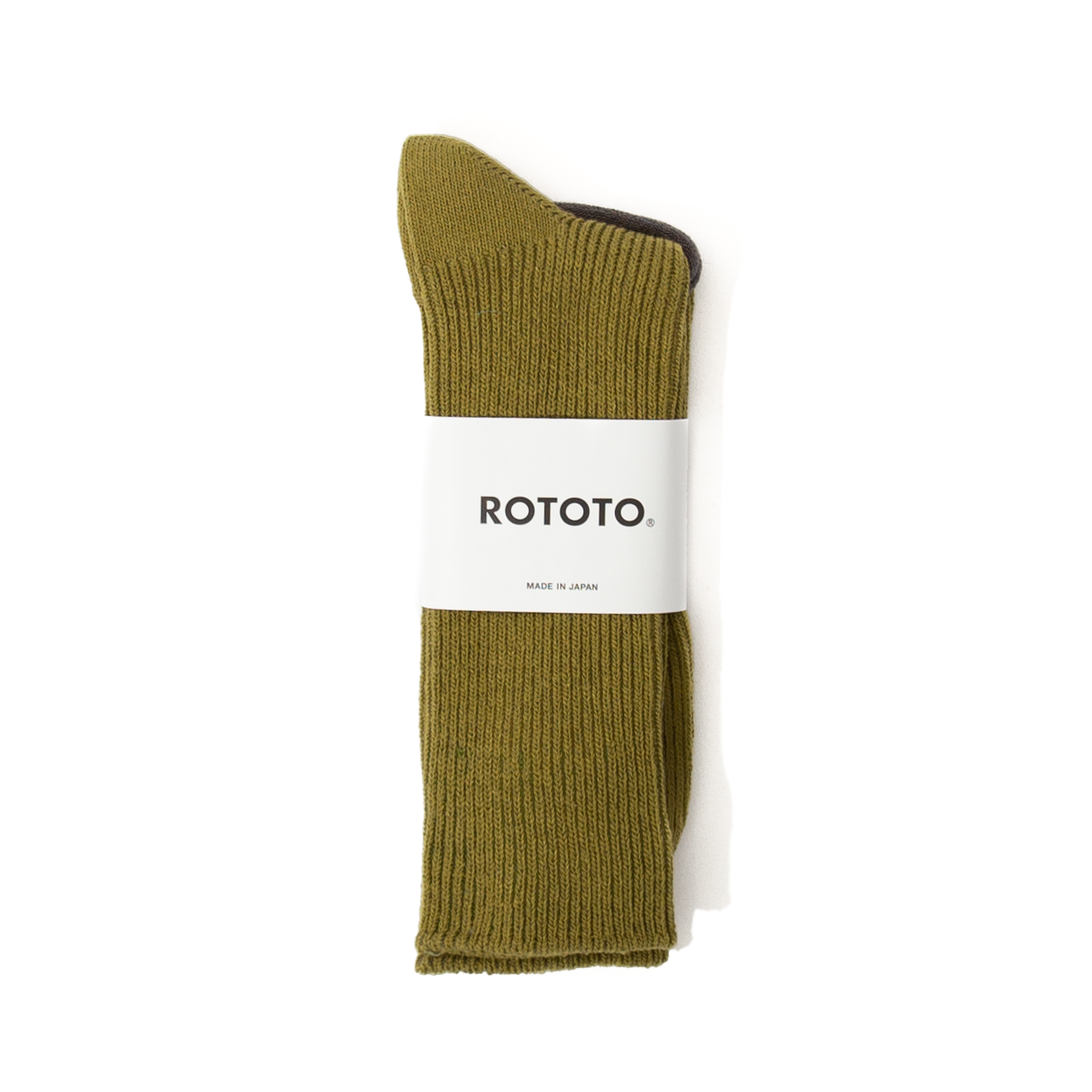 RoToTo Recycled Cotton Rib Socks