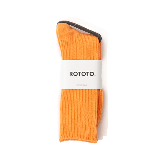 RoToTo Recycled Cotton Rib Socks