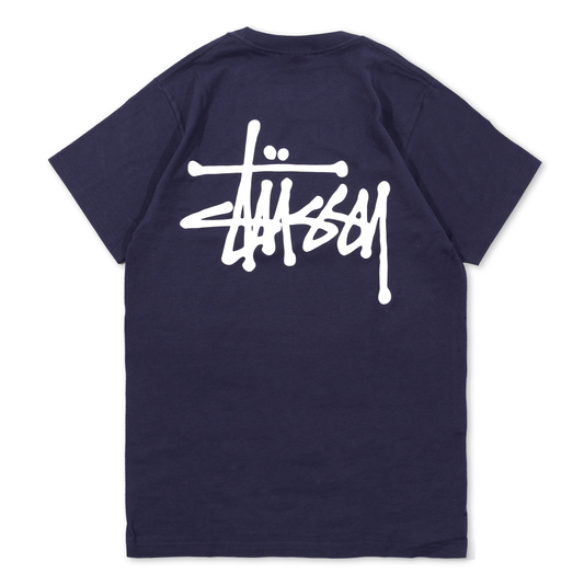 Stüssy Basic Stüssy T-Shirt - Navy