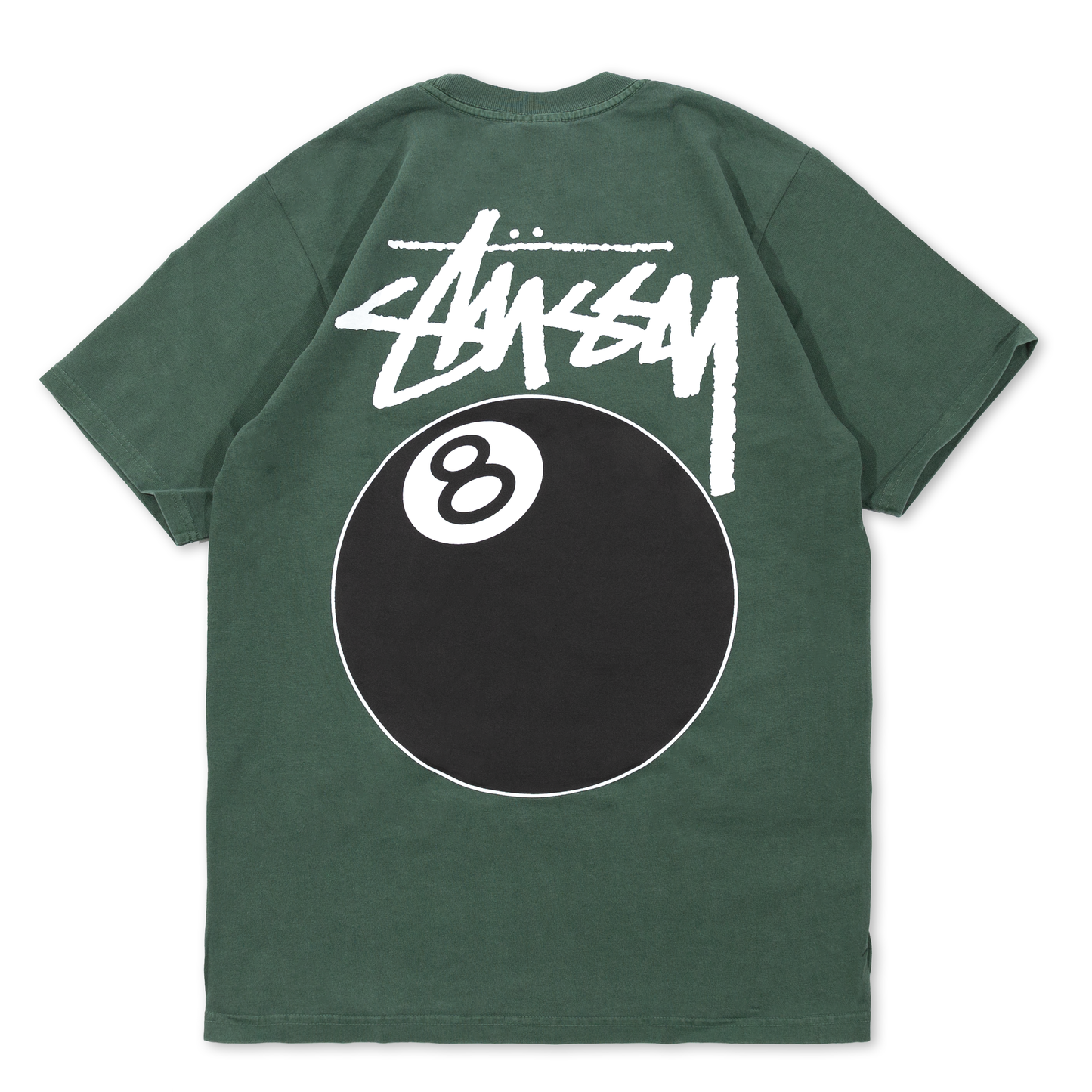 Stüssy 8 Ball Pigment Dyed T-Shirt - Pine