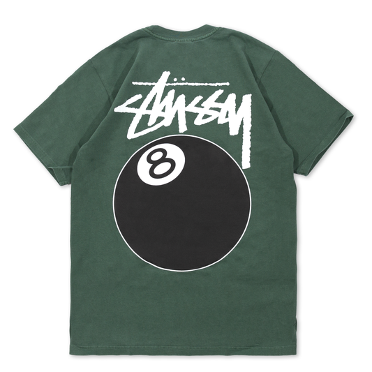 Stüssy 8 Ball Pigment Dyed T-Shirt - Pine