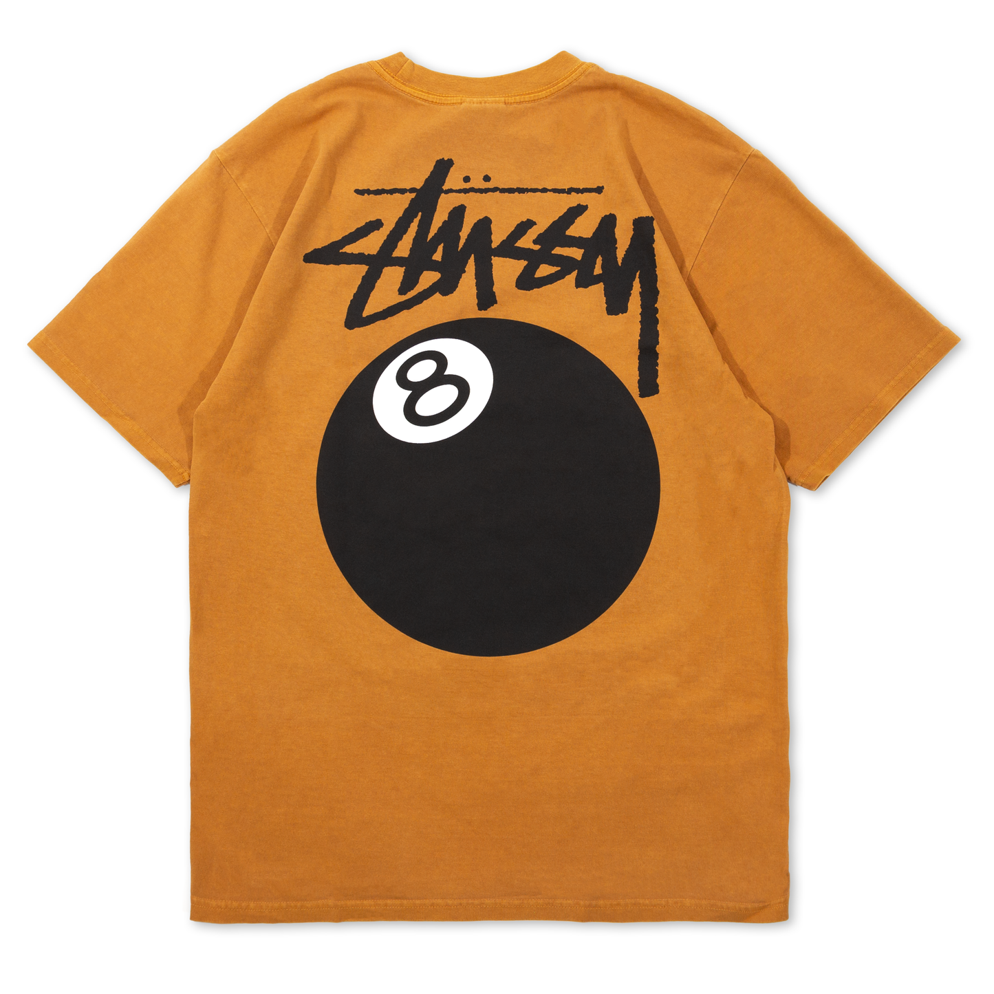 Stüssy 8 Ball Pigment Dyed T-Shirt - Copper