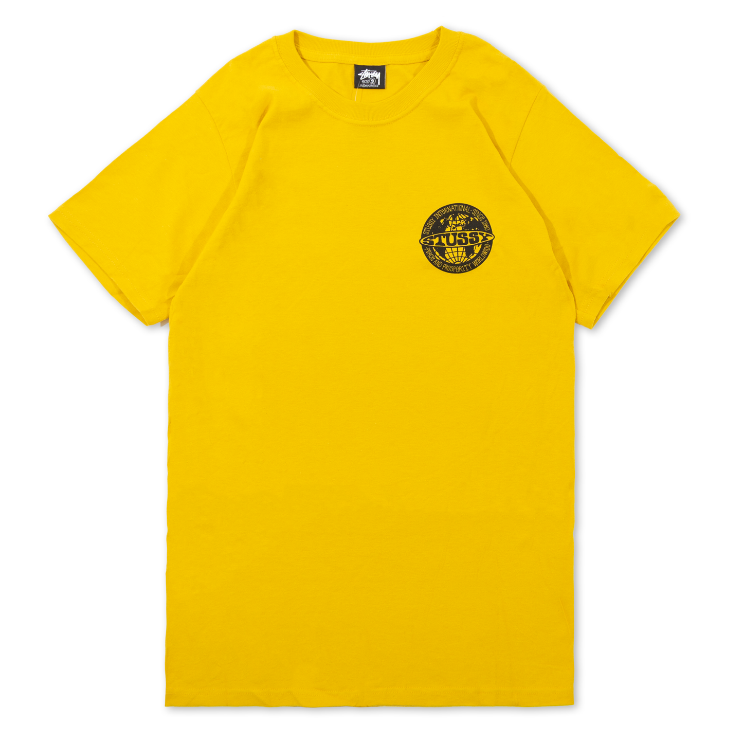 Stüssy Worldwide Dot T-Shirt - Honey