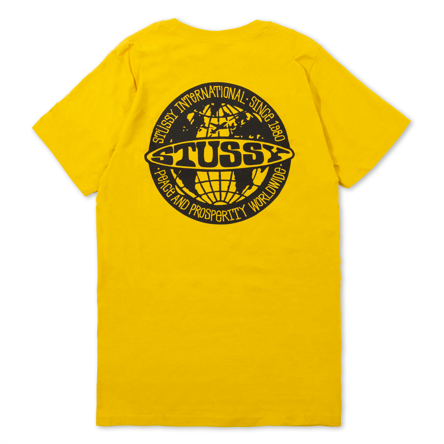 Stüssy Worldwide Dot T-Shirt - Honey