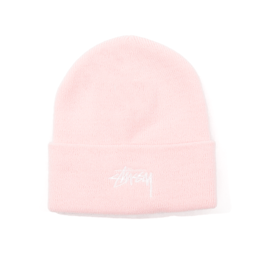 Stüssy Stock Cuff Beanie - Pink