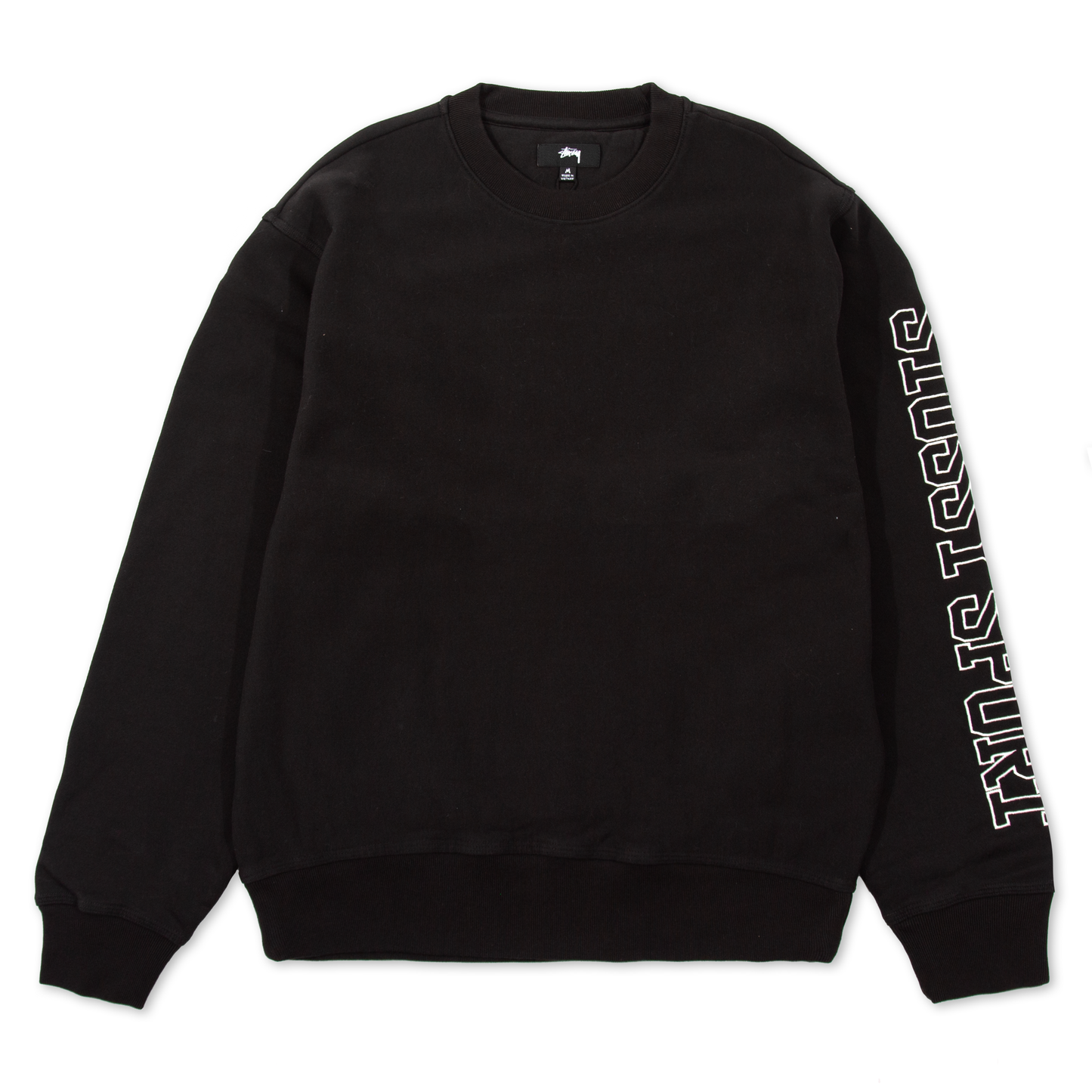 Stüssy Sport Applique Crew - Black