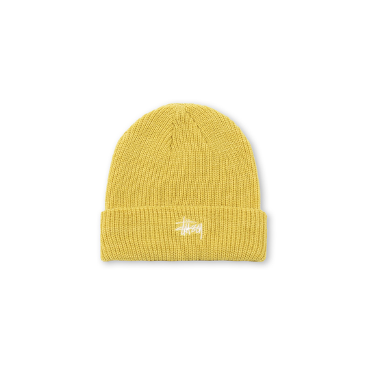 Stüssy Basic Cuff Beanie - Mustard