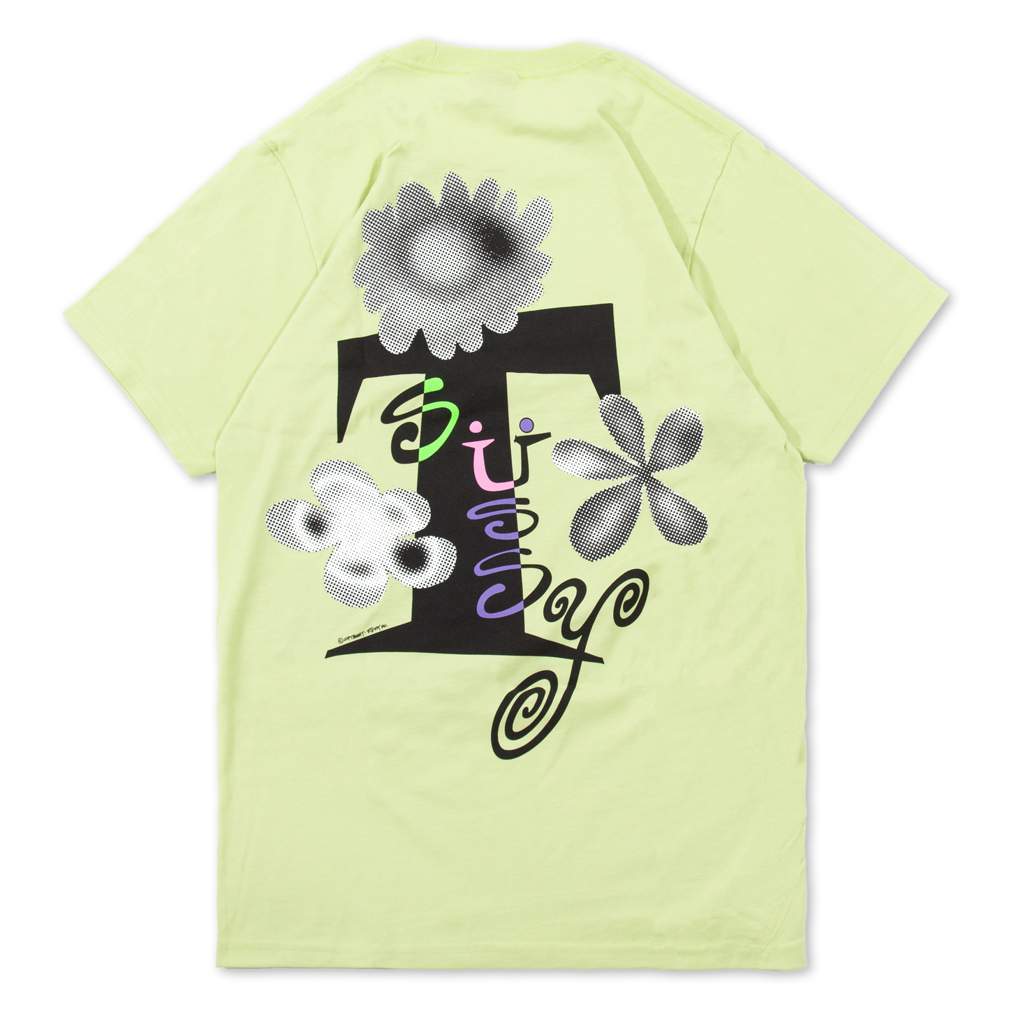 Stüssy Acid Flowers T-Shirt - Tea