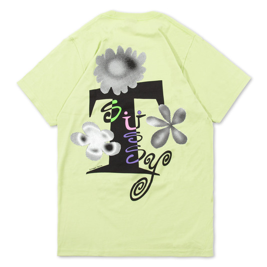 Stüssy Acid Flowers T-Shirt - Tea