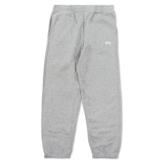 Stüssy Stock Logo Pant - Grey Heather
