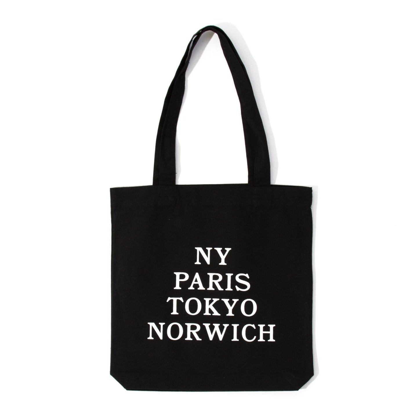 SHHHH New York Paris London Norwich Tote Bag - Black
