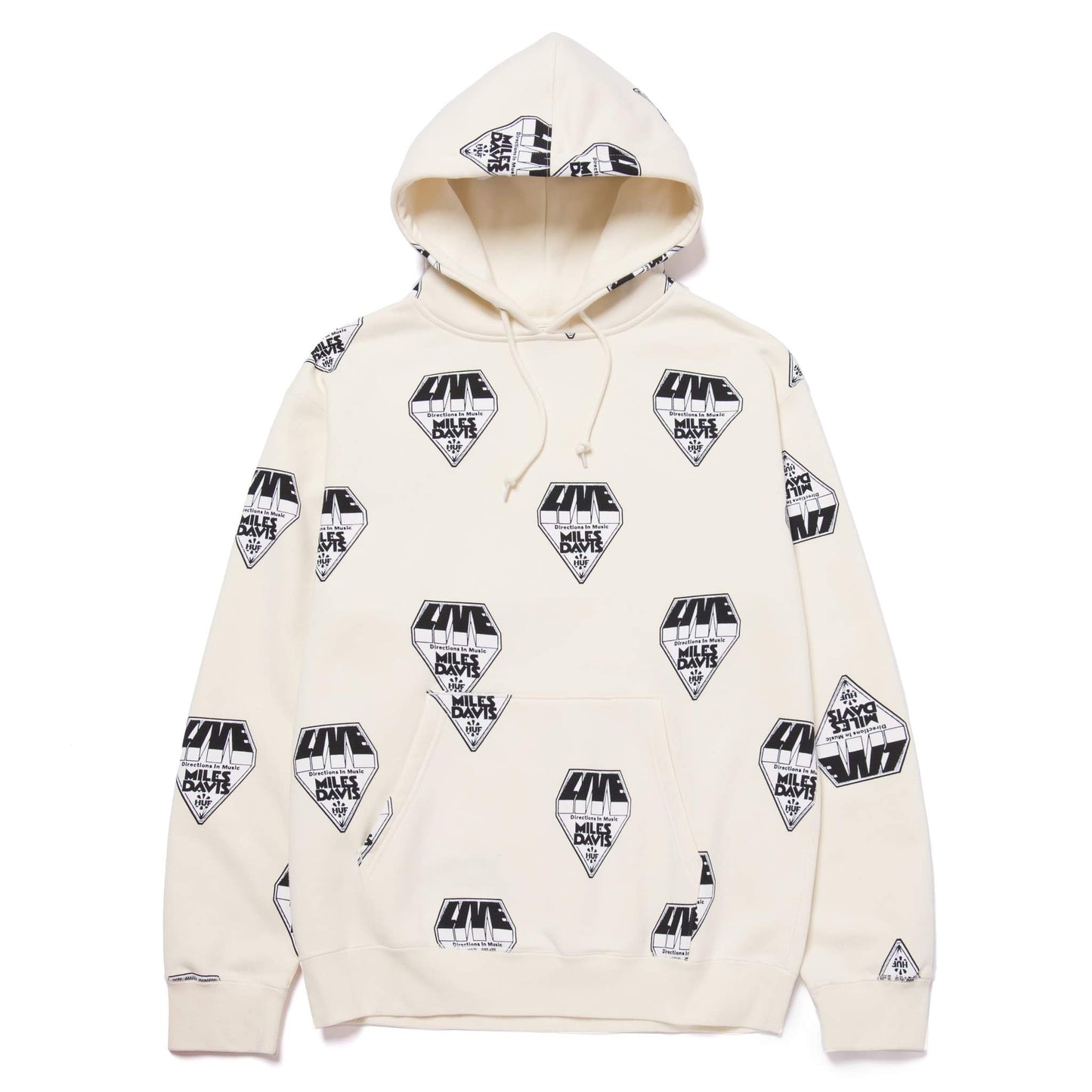 HUF In Concert Hoodie - Cream