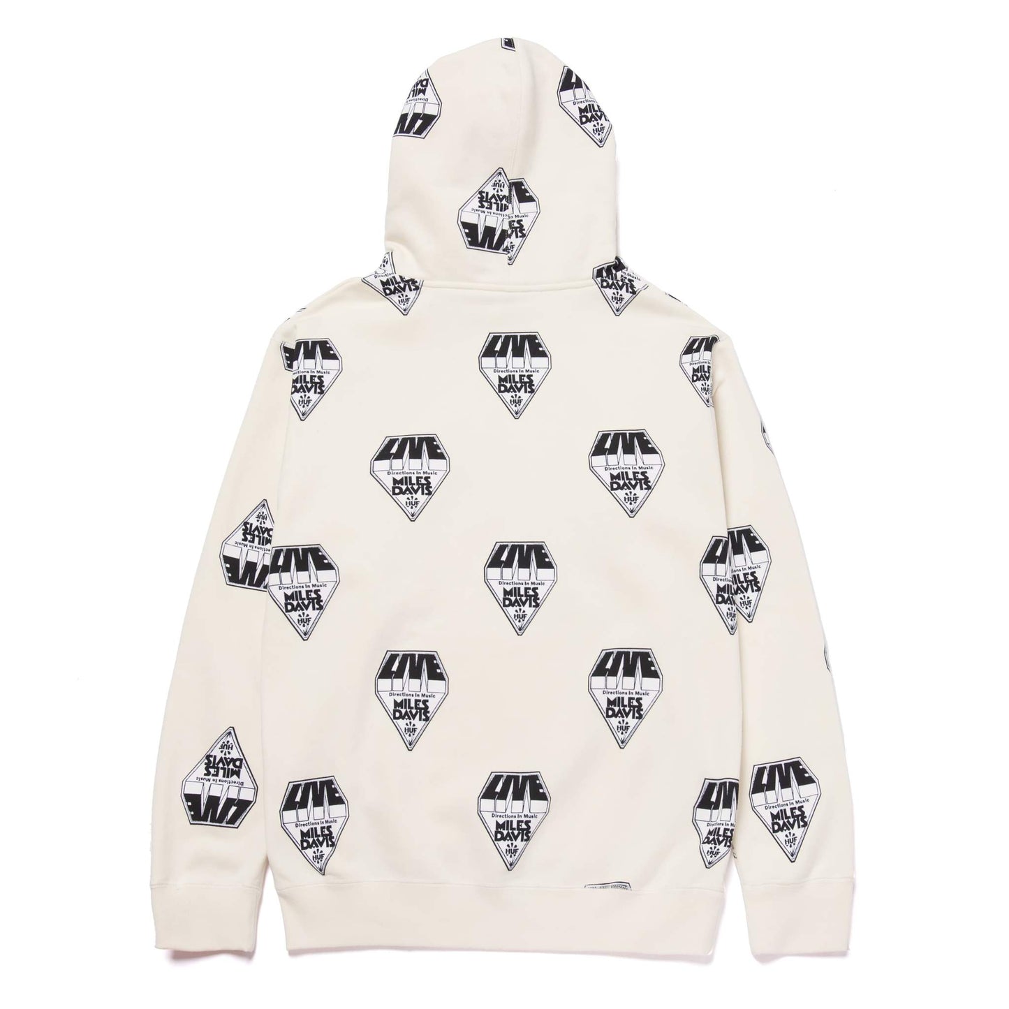 HUF In Concert Hoodie - Cream