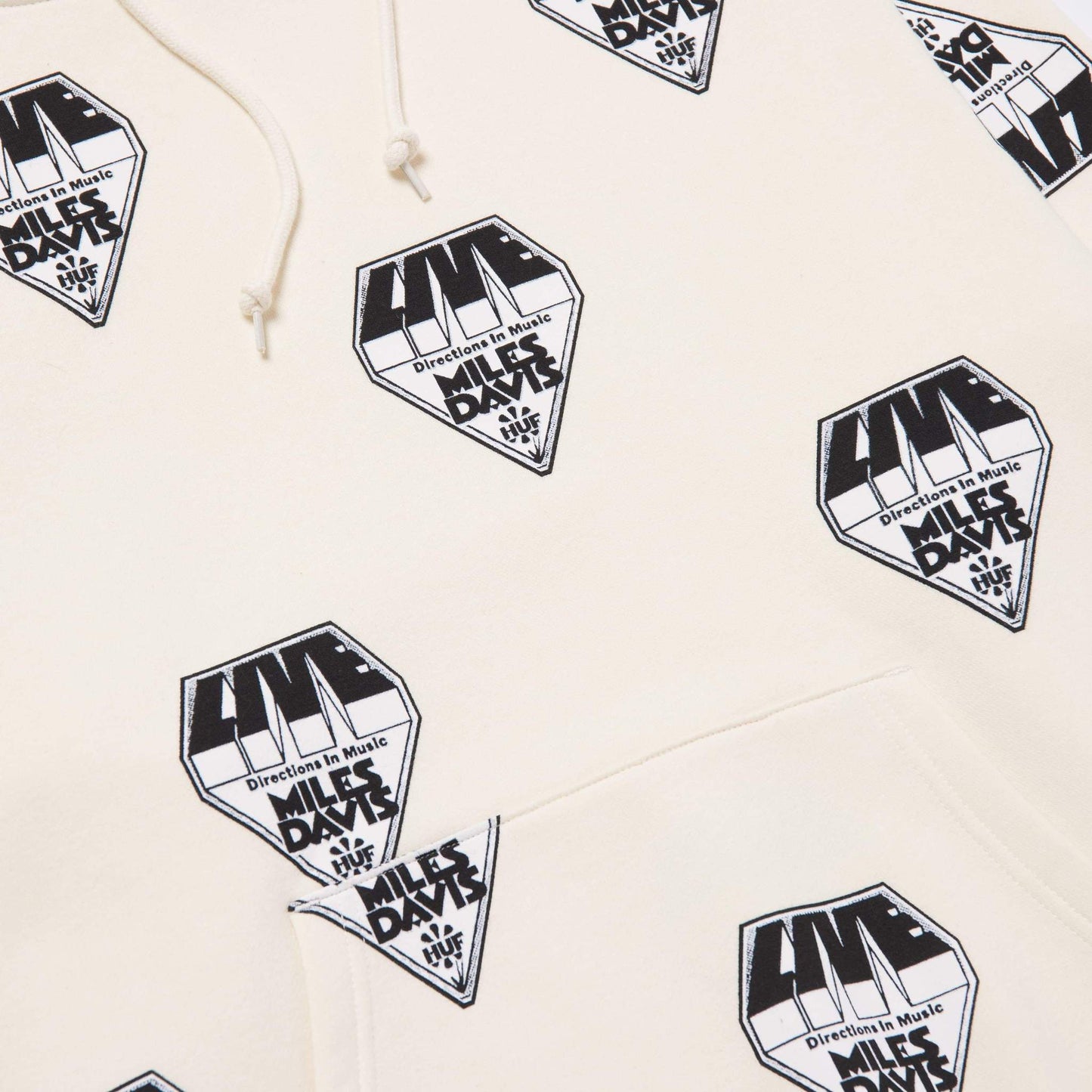 HUF In Concert Hoodie - Cream