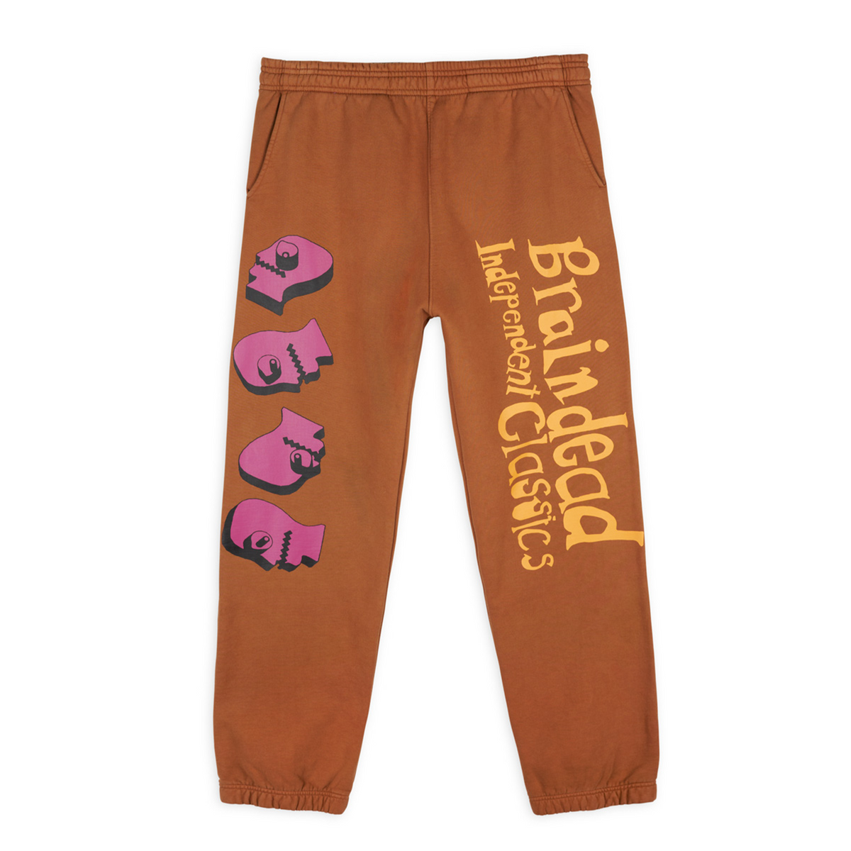 Brain Dead Independent Classics Sweatpants - Brown