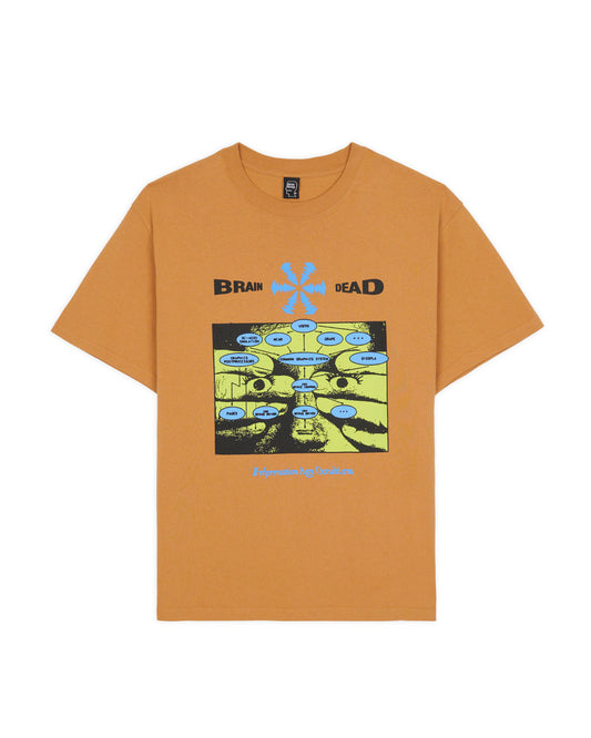 Brain Dead Information Age Occultism T-Shirt - Cumin