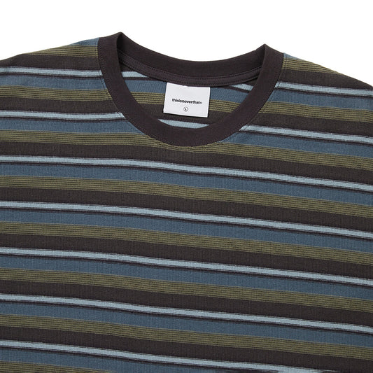 thisisneverthat Inside Out Striped Tee - Olive