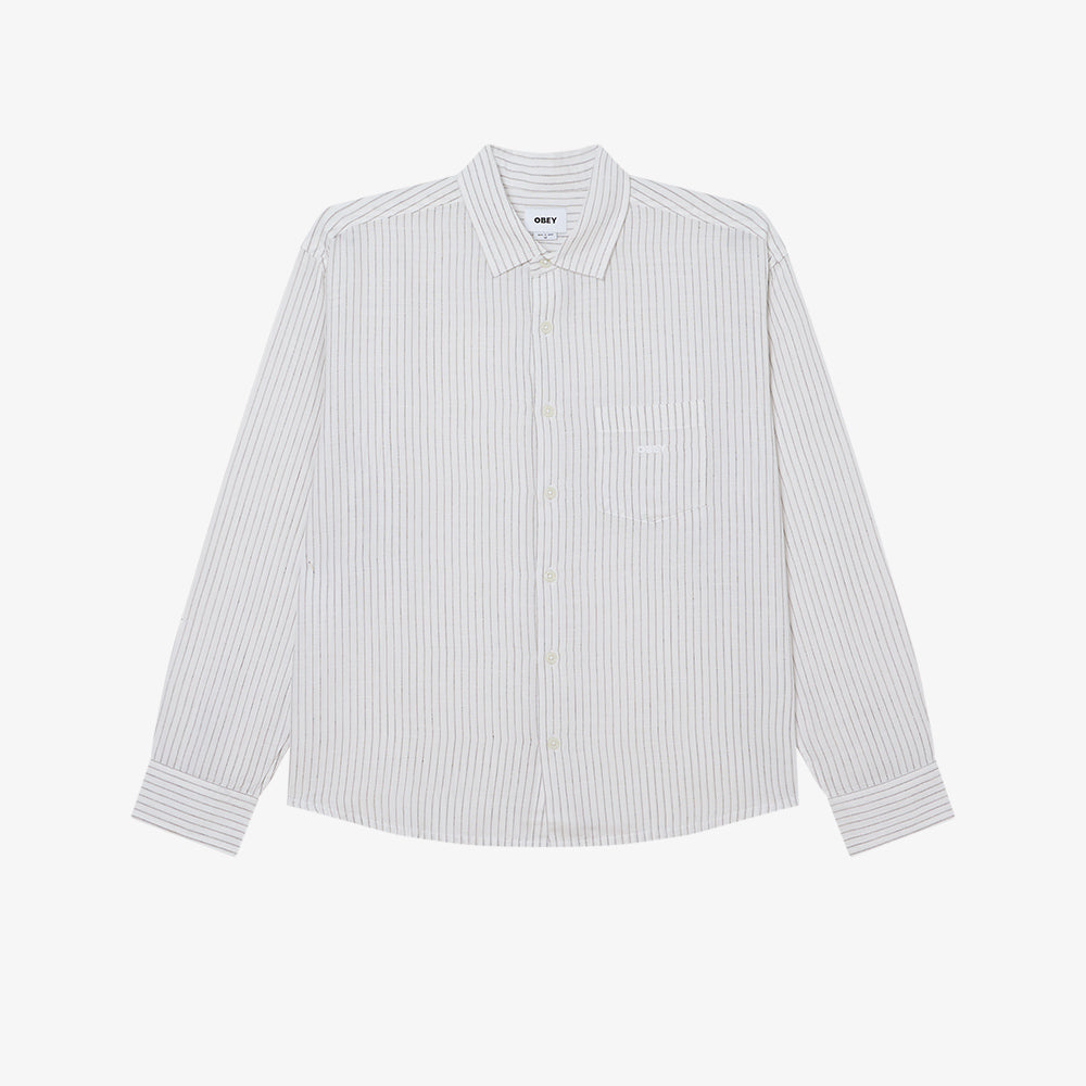 OBEY Isaac Woven Shirt - Black Multi