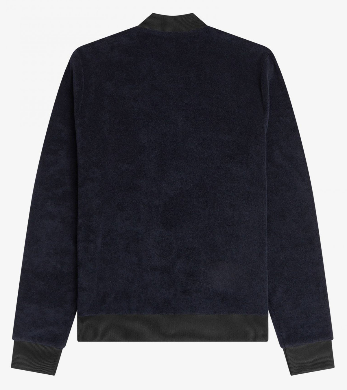 Fred Perry Towelling Track Jacket - Navy