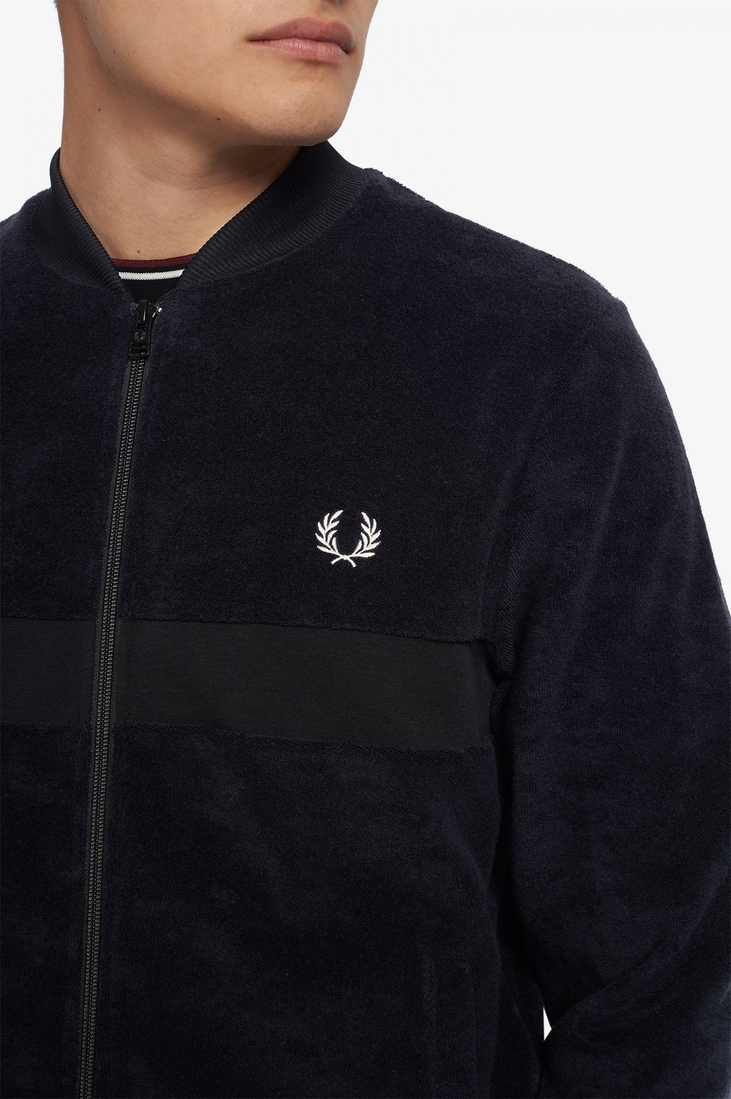 Fred Perry Towelling Track Jacket