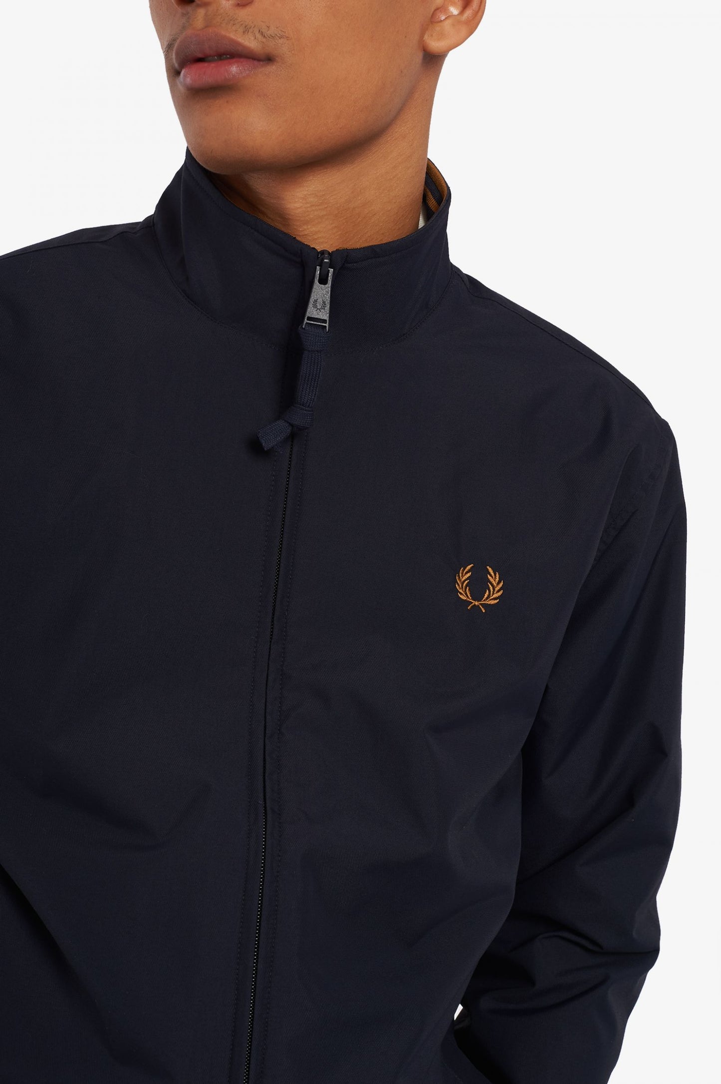 Fred Perry Brentham Jacket - Navy