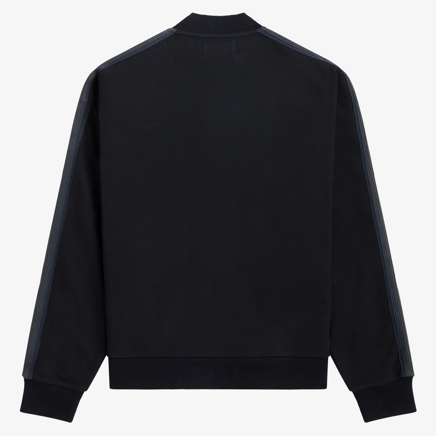 Fred Perry Knitted Tape Track Jacket - Black