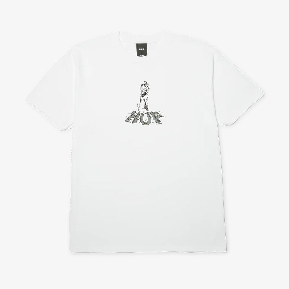 HUF Jacked SS Tee - White