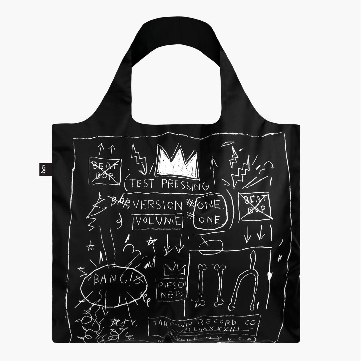 LOQI Jean-Michel Basquiat Crown Bag - Multi