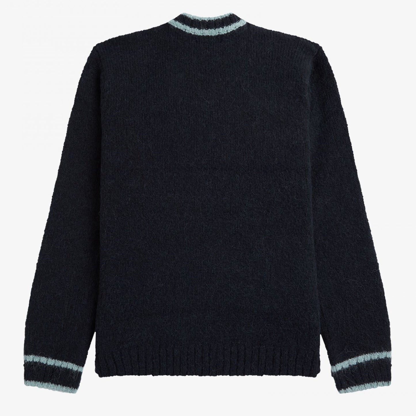 Fred Perry Alpaca Blend Crewneck - Navy