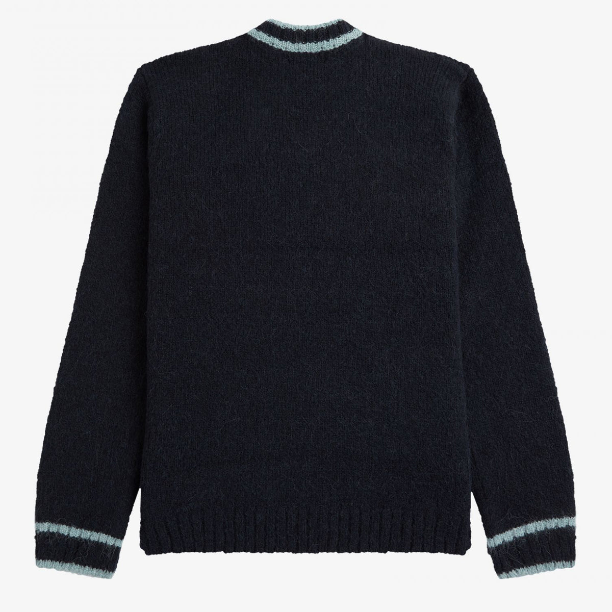 Fred Perry Alpaca Blend Crewneck - Navy