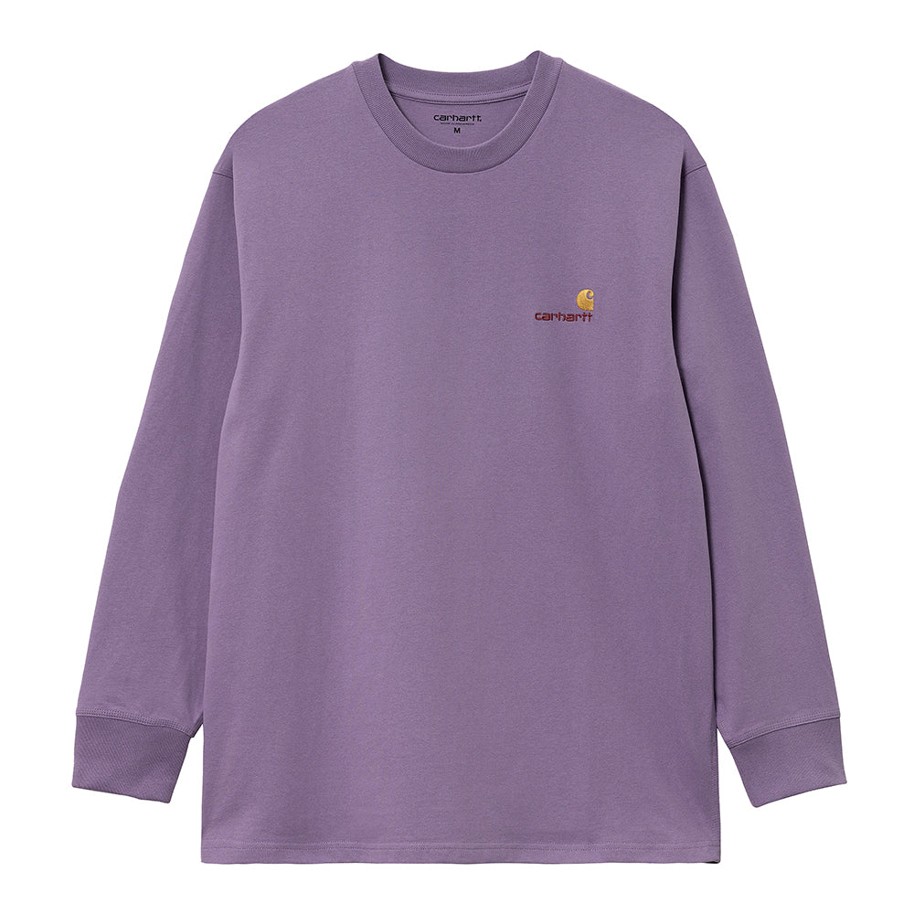 Carhartt WIP LS American Script T-Shirt - Violanda