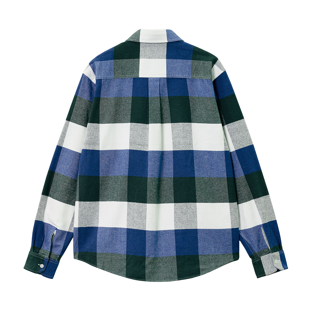 Carhartt WIP LS Lyman Shirt - Discovery Green
